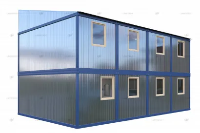 Практичный и недорогой вариант модульного общежития
