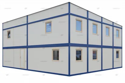 Модульное здание для вахтового поселка