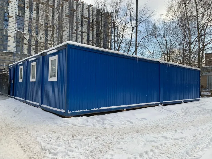 Мобильная столовая из 8 блок-контейнеров в Москве