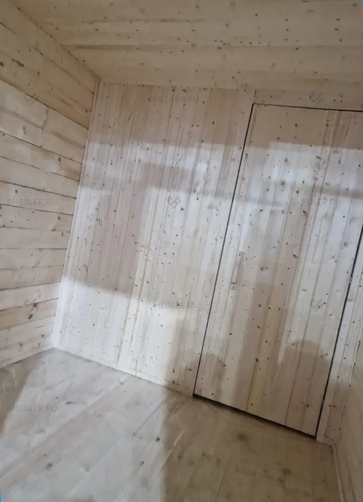 Межкомнатная дверь для брусовой бани SHEDLER