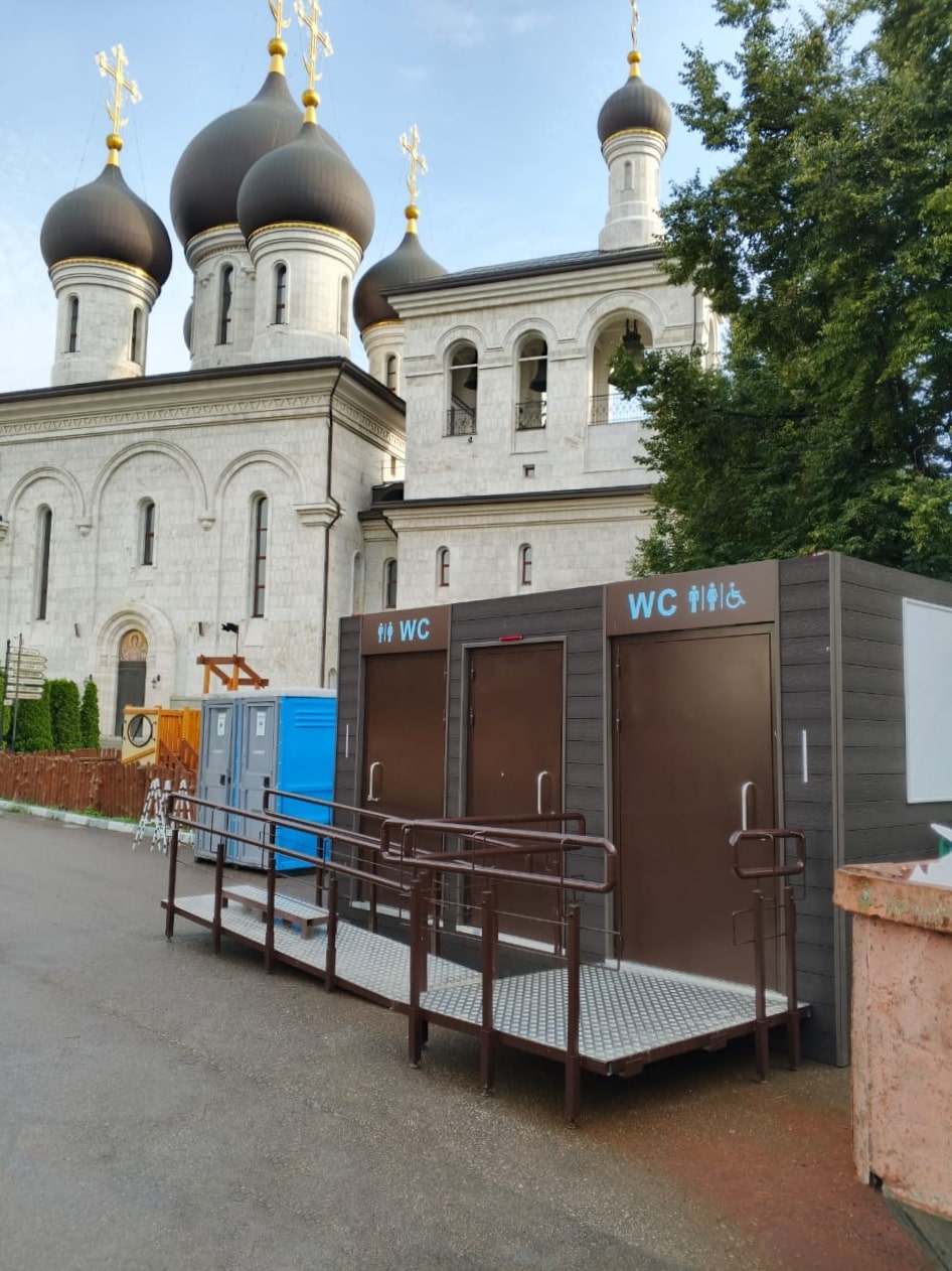 Модульное здание туалета Модульное здание туалета