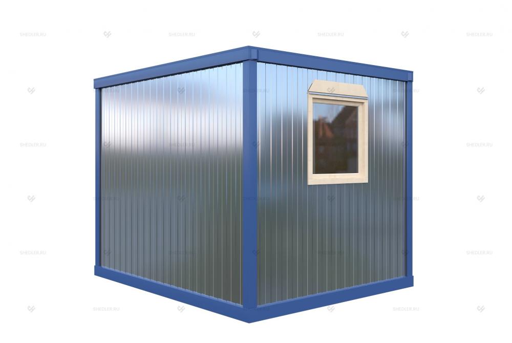 Бытовка SHEDLER БК-011 металлическая