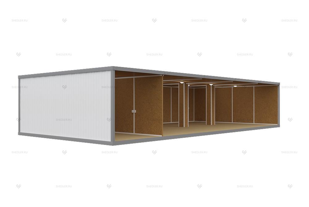 Современное модульное здание МЗ-04 SHEDLER