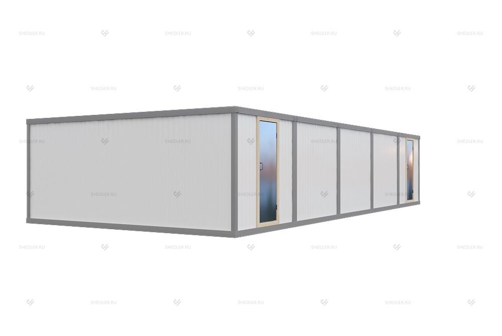 Одноэтажное модульное здание МЗ-04 SHEDLER