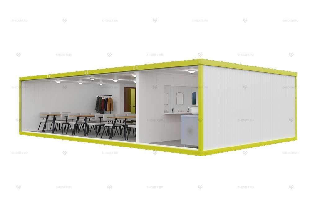 Быстровозводимая столовая SHEDLER МС-01