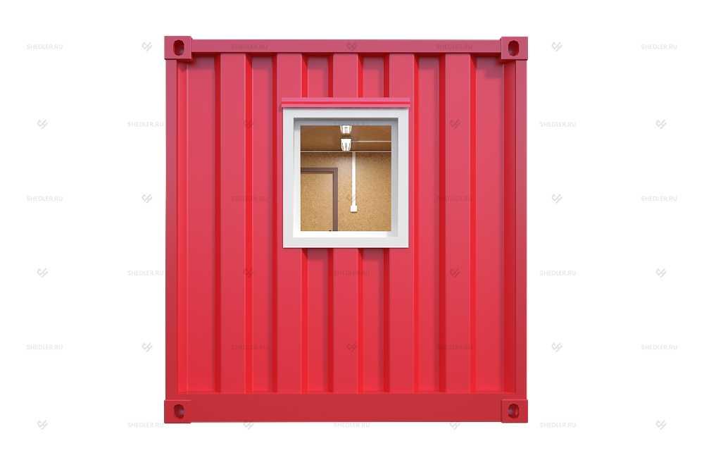 Бытовка металлическая из 1 морского контейнера 