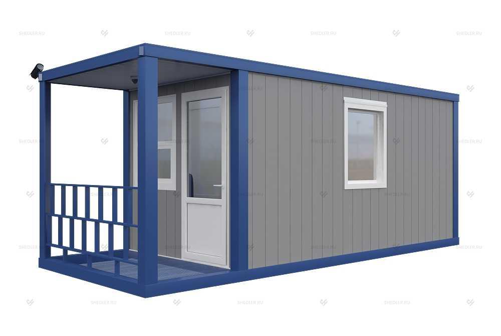 Проходная из сэндвич-панелей БП-021 СП