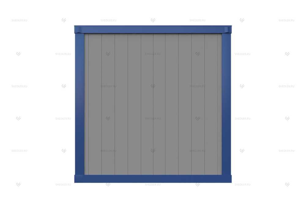 Проходная из сэндвич-панелей БП-021 СП SHEDLER