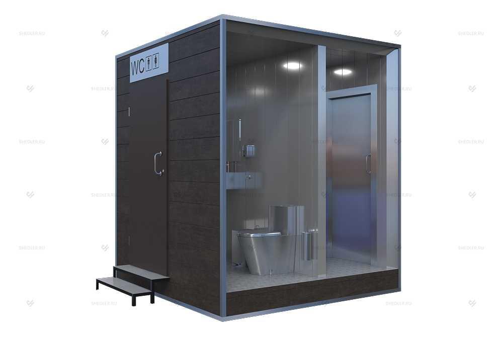 Модульный общественный туалет Модульный общественный туалет
