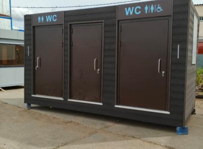 Модульный туалет SHEDLER