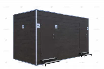 Современное здание туалета SHEDLER