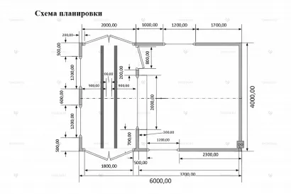 Модульная проходная БМ-38 СП общая схема