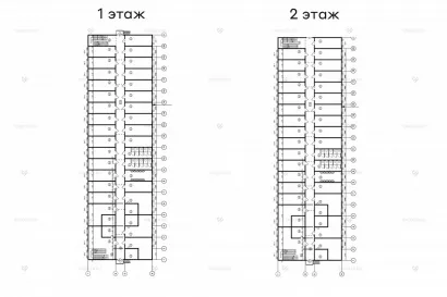 Модульное здание МЗ-56 общая схема