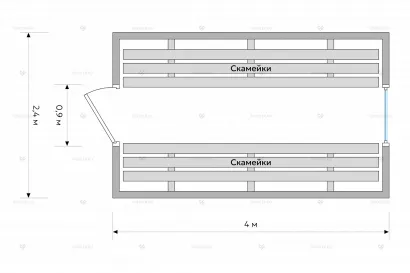 Блок-контейнер «Сушилка» БКС-03 общая схема