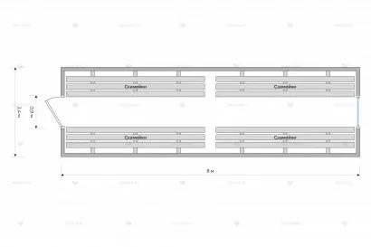 Блок-контейнер «Сушилка» БКС-05 общая схема