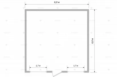 Торговый павильон ТМК-05 СП для офиса продаж общая схема
