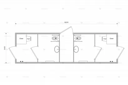 Комната матери и ребенка общая схема
