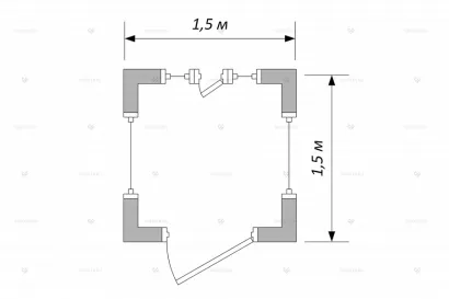 Пост охраны ПБК-08 с композитными алюминиевыми панелями