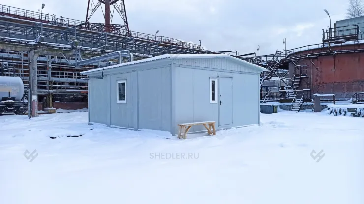 Современный модульный офис SHEDLER из 3-х БКСП-00