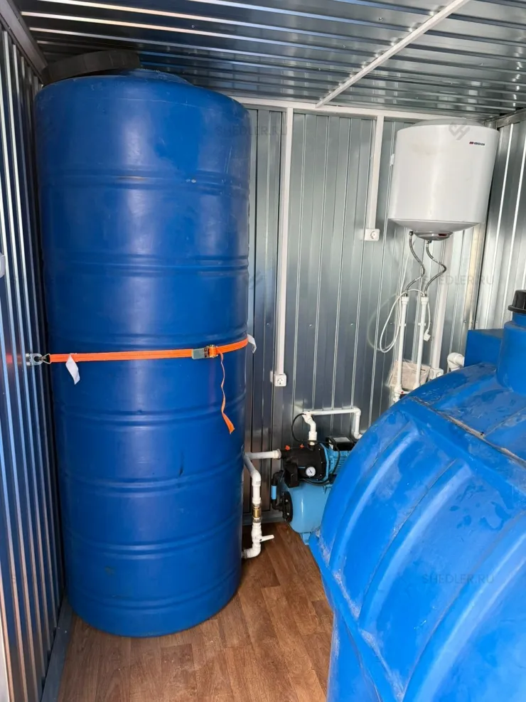 Сантехнический блок-контейнер SHEDLER СБК-015 в г Москва с бойлером