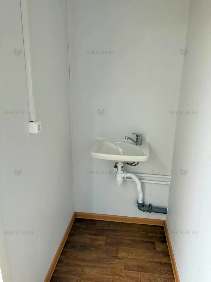 Сантехнический блок-контейнер SHEDLER СБК-015 в г Москва с раковинами