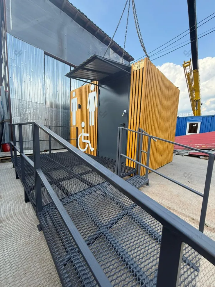 Отделка модульного здания в г. Клин