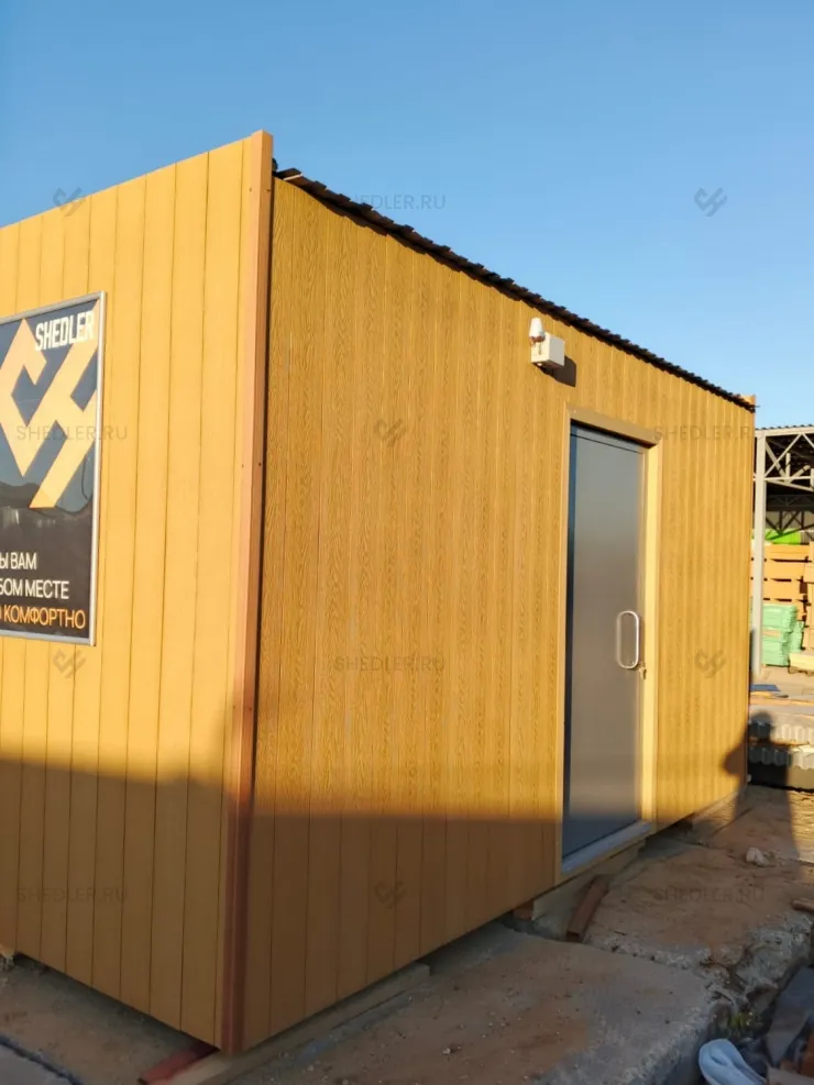 Автономный модульный туалет на 2 кабинки в городе Москве