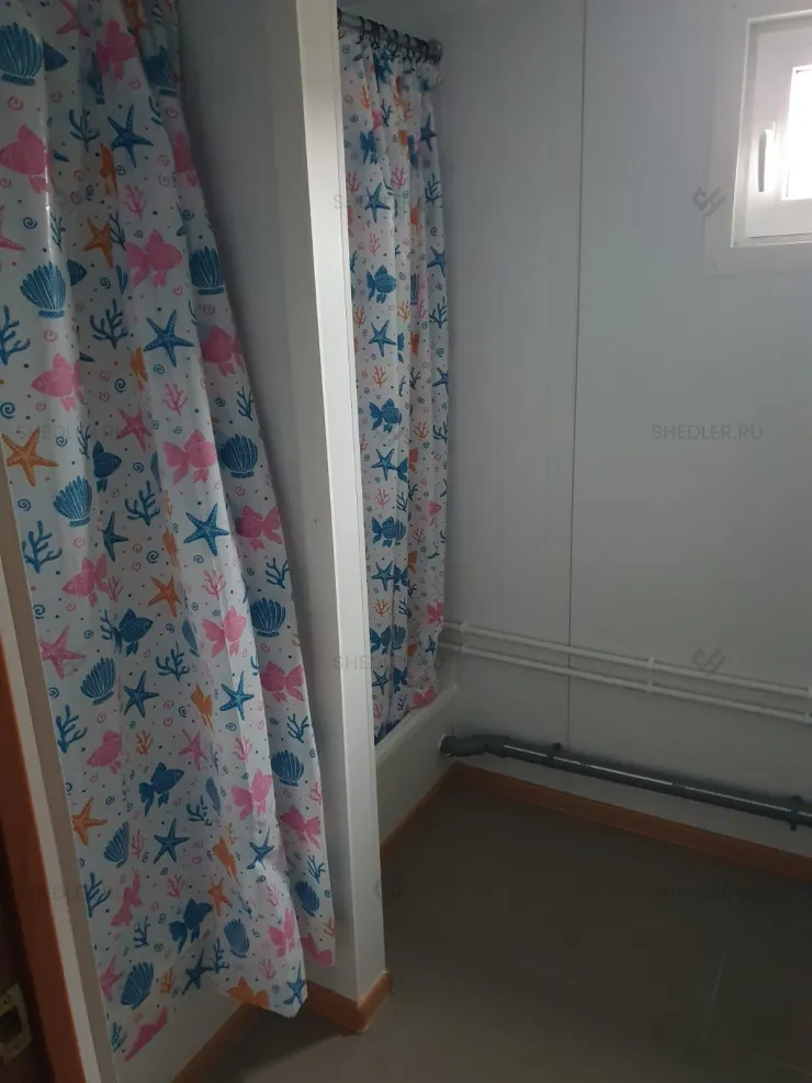 Внутреннее оснащение душевых