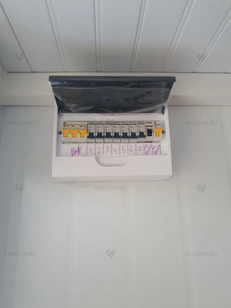 Электрооборудование в модульном здании