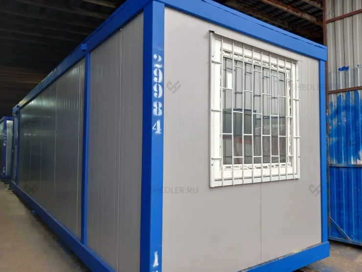 Проходная на базе блок-контейнера в г. Москва