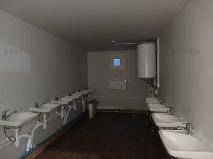 Внутренняя отделка блок-контейнеров