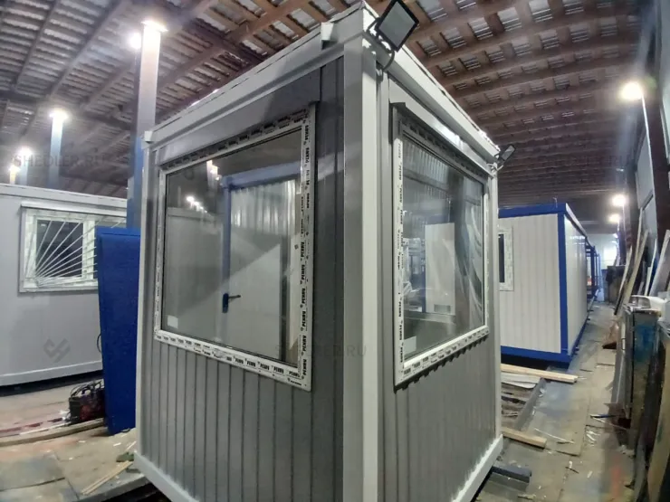 Пост охраны для заказчика