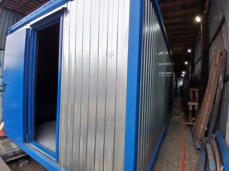 Блок-контейнер БК-00 для заказчика в дер. Лапино