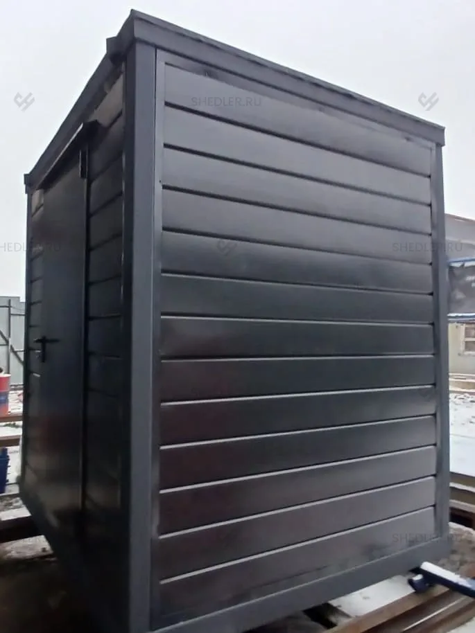 Модульное здание поста охраны