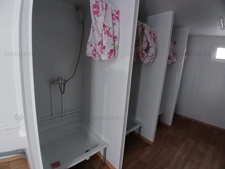 Оснащение душевых кабин