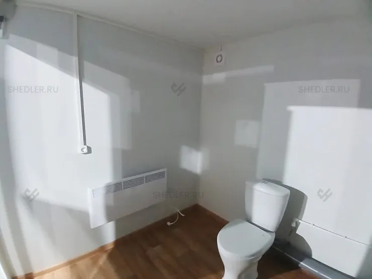 Сантехнический блок-контейнер Shedler БК-013 с туалетом