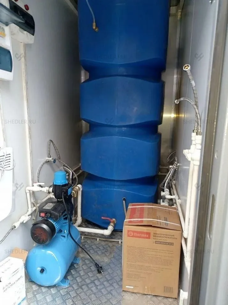 Модульный туалет Шедлер сетевой МГН в городе Пушкино, Московская область