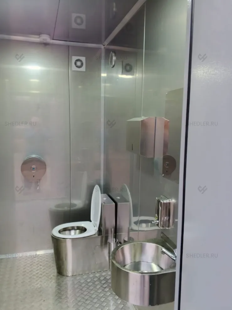 Модульный туалет сетевой МГН в МО