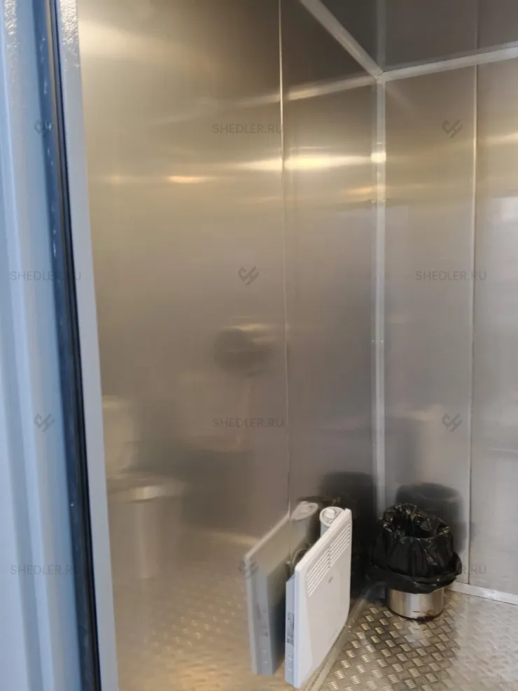 Модульный туалет Шедлер сетевой МГН внутри
