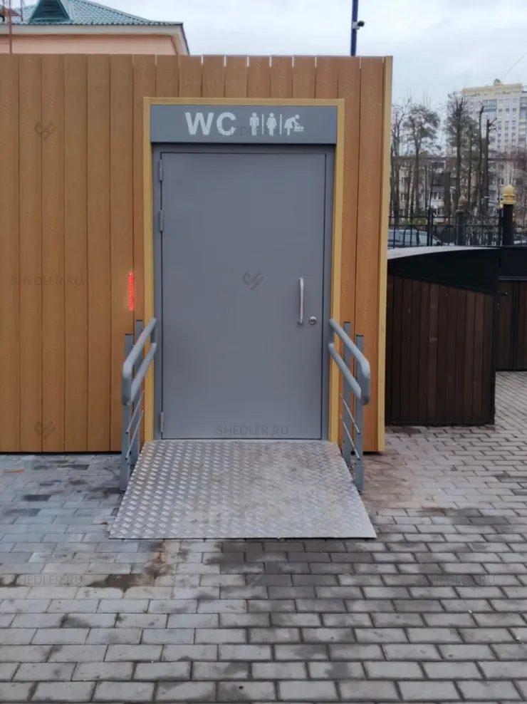 Модульный туалет для заказчика