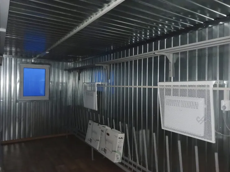 Оборудование блок-контейнера