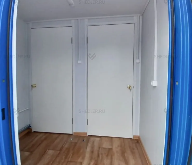 Внутренняя отделка модульного здания