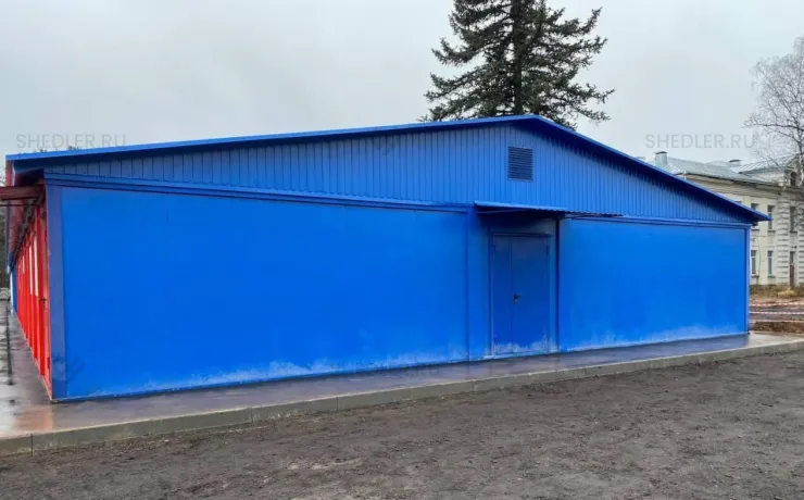 Жилое здание из сэндвич-панелей для заказчика в пос. Коммунарка