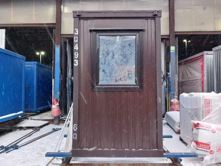 Модульный пост охраны для заказчика