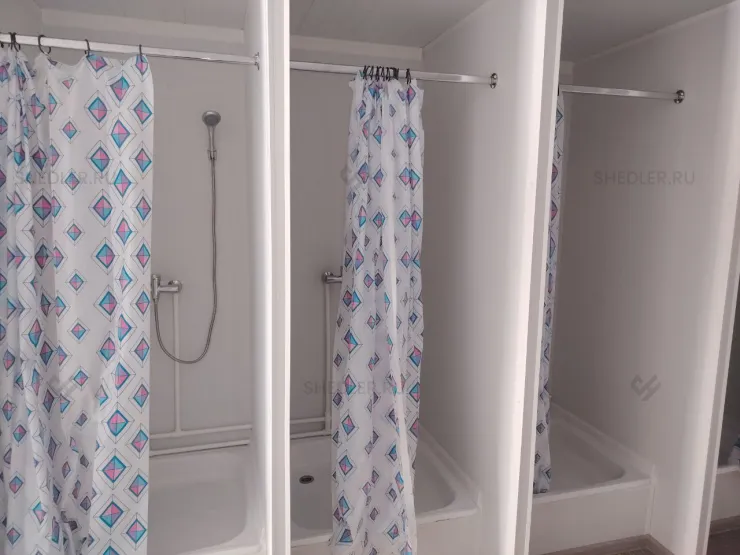 Душевая в модульном здании SHEDLER