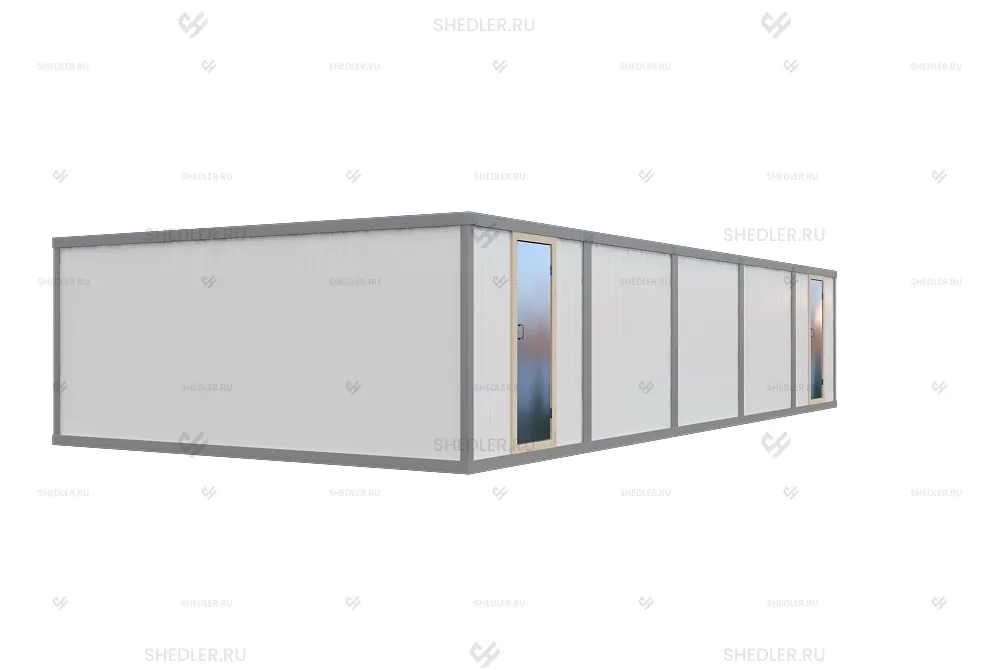 Одноэтажное модульное здание МЗ-04 SHEDLER