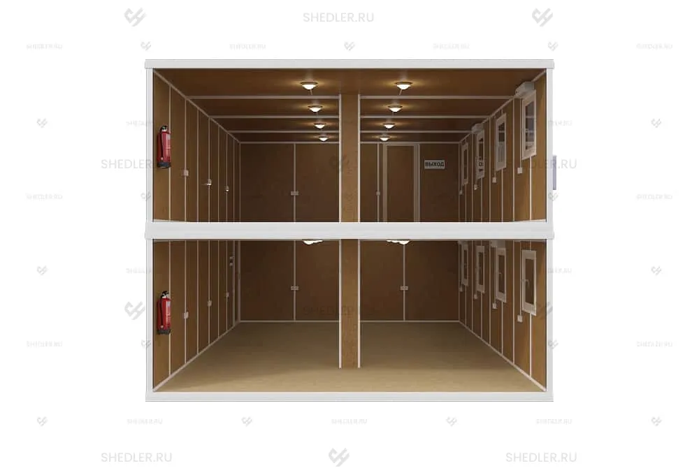 Модульный офис МЗ-19 SHEDLER